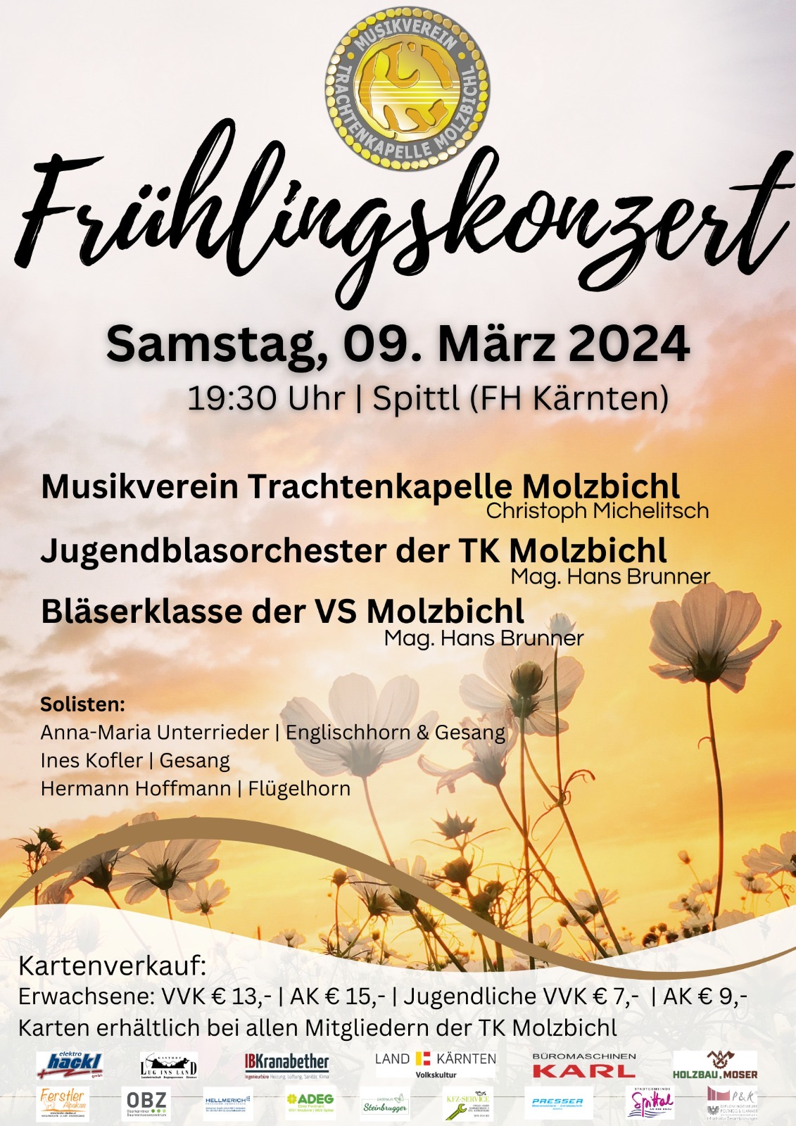 TERMINAVISO - FRÜHLINGSKONZERT 2024